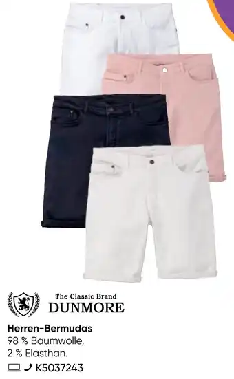Galeria DUNMORE Herren-Bermudas Angebot