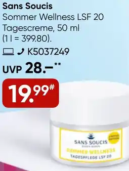 Galeria Sans Soucis Sommer Wellness LSF 20 Angebot