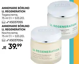 Galeria ANNEMARIE BÖRLIND LL REGENERATION Tagescreme Angebot