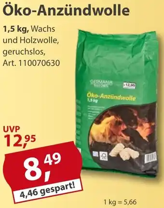Sonderpreis Baumarkt Öko-Anzündwolle Angebot
