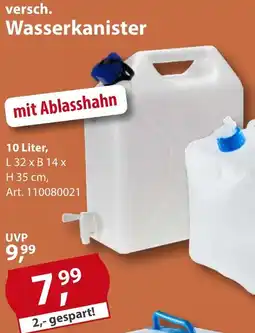 Sonderpreis Baumarkt Wasserkanister Angebot