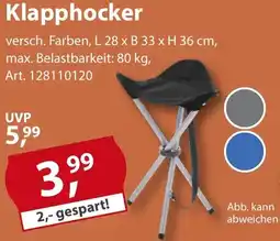 Sonderpreis Baumarkt Klapphocker Angebot