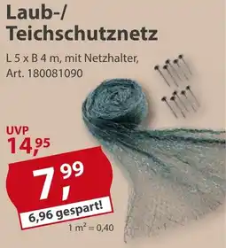 Sonderpreis Baumarkt Laub-/ Teichschutznetz Angebot