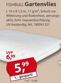 Sonderpreis Baumarkt FISHBULL Gartenvlies Angebot
