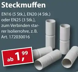 Sonderpreis Baumarkt Steckmuffen Angebot