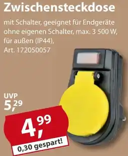Sonderpreis Baumarkt Zwischensteckdose Angebot