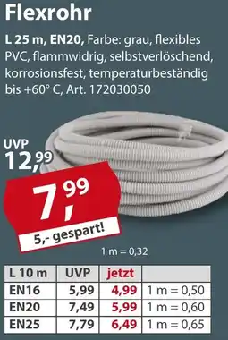 Sonderpreis Baumarkt Flexrohr Angebot
