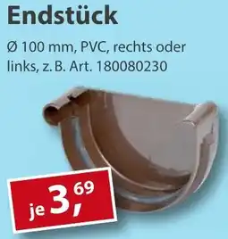 Sonderpreis Baumarkt Endstück Angebot