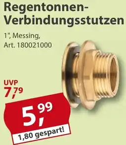 Sonderpreis Baumarkt Regentonnen Verbindungsstutzen Angebot