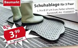 Sonderpreis Baumarkt Schuhablage für 3 Paar Angebot