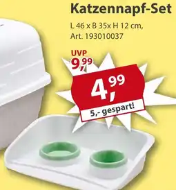Sonderpreis Baumarkt Katzennapf-Set Angebot
