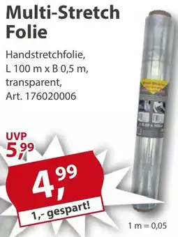 Sonderpreis Baumarkt Multi-Stretch Folie Angebot
