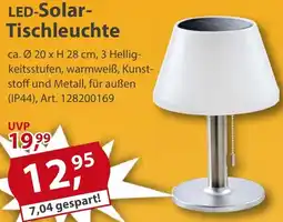 Sonderpreis Baumarkt LED-Solar Tischleuchte Angebot