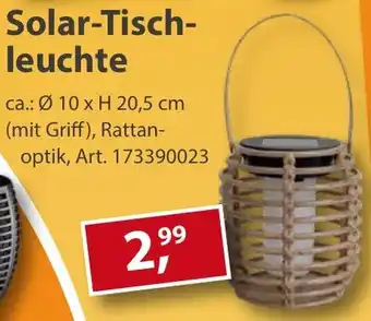 Sonderpreis Baumarkt Solar-Tischleuchte Angebot