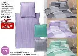 Galeria Styled by kaeppel Satin Bettwäsche Angebot