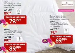 Galeria KAUFFMANN Sommer-Leicht-Decke Angebot
