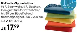 Galeria GALERIA essentials Bi-Elastic-Spannbetttuch Angebot