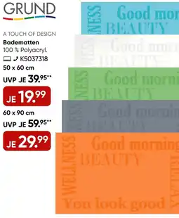 Galeria GRUND Badematten Angebot