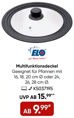Galeria ELO Multifunktionsdeckel Angebot