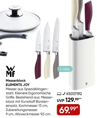 Galeria WMF Messerblock ELEMENTS JOY Angebot