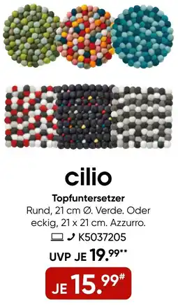 Galeria Cilio Topfuntersetzer Angebot