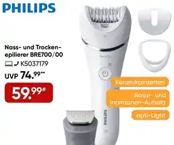 Galeria PHILIPS Nass- und Trockenepilierer BRE700/00 Angebot