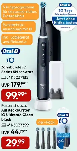 Galeria Oral-B Zahnbürste iO Series 5N schwarz Angebot