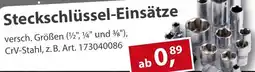 Sonderpreis Baumarkt Steckschlüssel-Einsätze Angebot