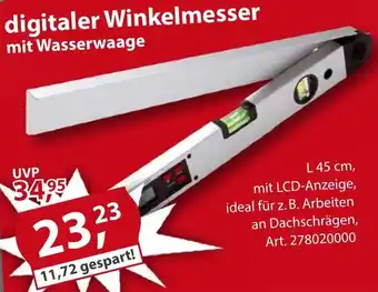 Sonderpreis Baumarkt digitaler Winkelmesser Angebot