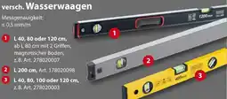 Sonderpreis Baumarkt versch. Wasserwaagen Angebot