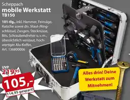 Sonderpreis Baumarkt Scheppach mobile Werkstatt TB150 Angebot