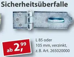 Sonderpreis Baumarkt Sicherheitsüberfalle Angebot