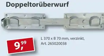 Sonderpreis Baumarkt Doppeltorüberwurf Angebot
