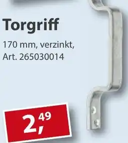 Sonderpreis Baumarkt Torgriff Angebot