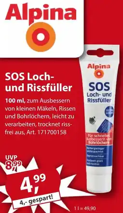 Sonderpreis Baumarkt Alpina SOS Loch- und Rissfüller Angebot