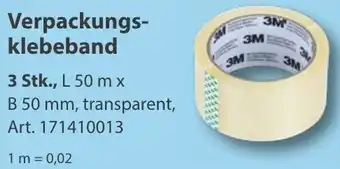 Sonderpreis Baumarkt Verpackungsklebeband Angebot