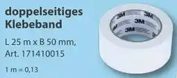 Sonderpreis Baumarkt doppelseitiges Klebeband Angebot