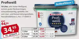 Sonderpreis Baumarkt DECOPRO Profiweiß Angebot