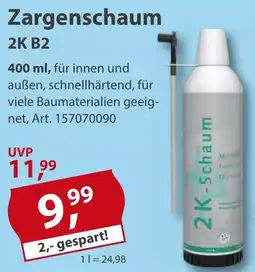 Sonderpreis Baumarkt Zargenschaum 2K B2 Angebot