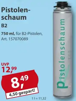 Sonderpreis Baumarkt Pistolenschaum B2 Angebot