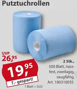 Sonderpreis Baumarkt Putztuchrollen Angebot