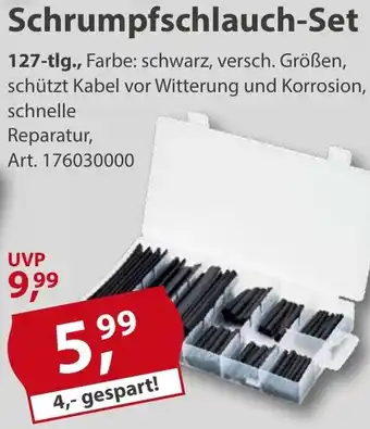 Sonderpreis Baumarkt Schrumpfschlauch-Set Angebot