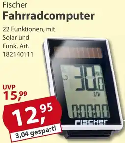 Sonderpreis Baumarkt Fischer Fahrradcomputer Angebot