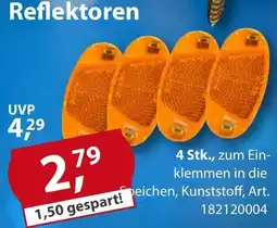 Sonderpreis Baumarkt Reflektoren Angebot
