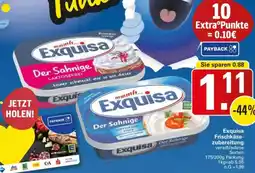 WEZ Exquisa Frischkäsezubereitung Angebot