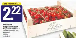 WEZ Deutsche Rispentomaten Angebot