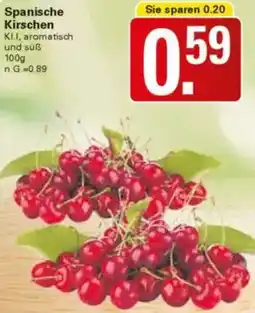 WEZ Spanische Kirschen Angebot