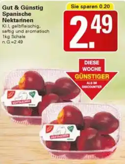 WEZ Gut & Günstig Spanische Nektarinen Angebot