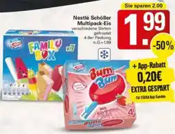 WEZ Nestlé Schöller Multipack-Eis Angebot