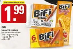 WEZ BiFi Salami-Snack Angebot